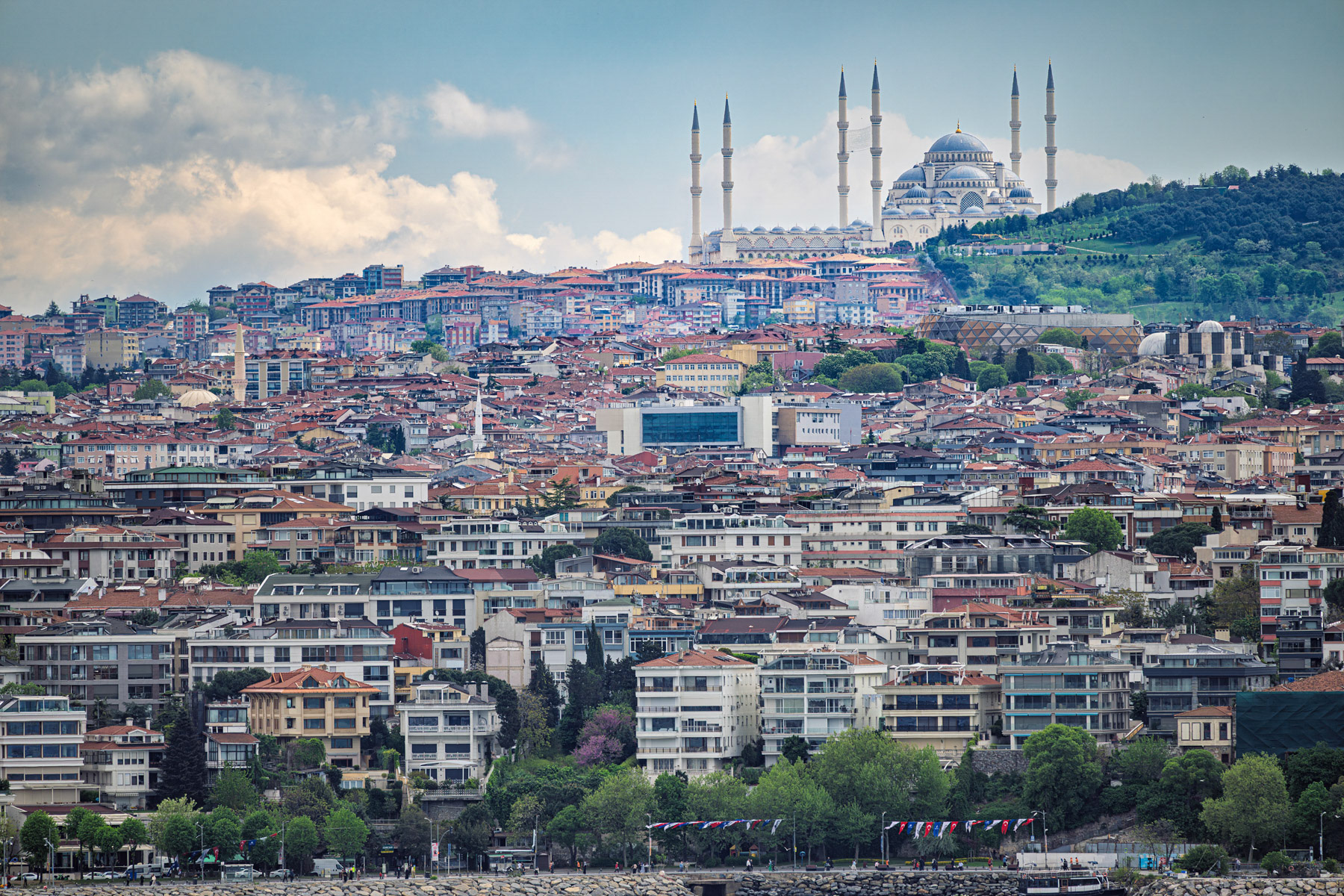 Grand Çamlıca Mosque Uskudar District Istanbul