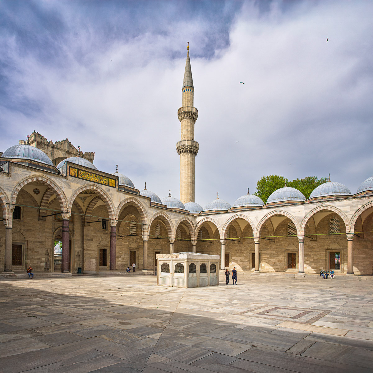 Süleymaniye Mosque Courtyard Entrance