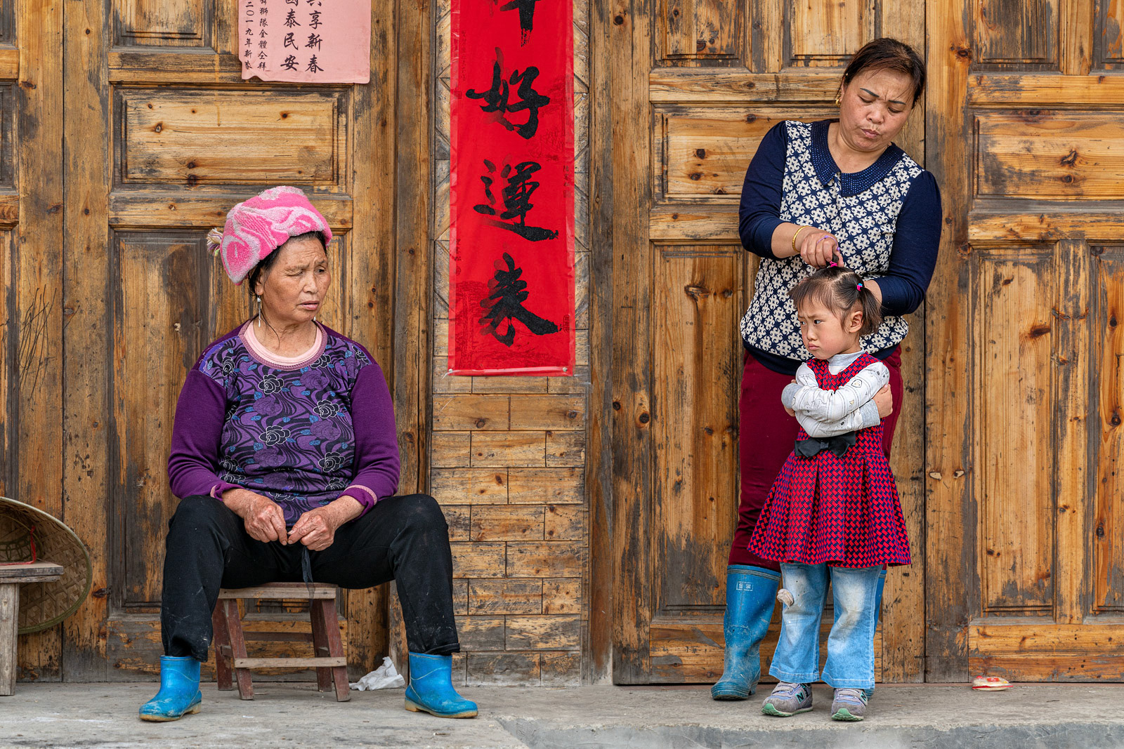 Village Life Longji Terraces Area
