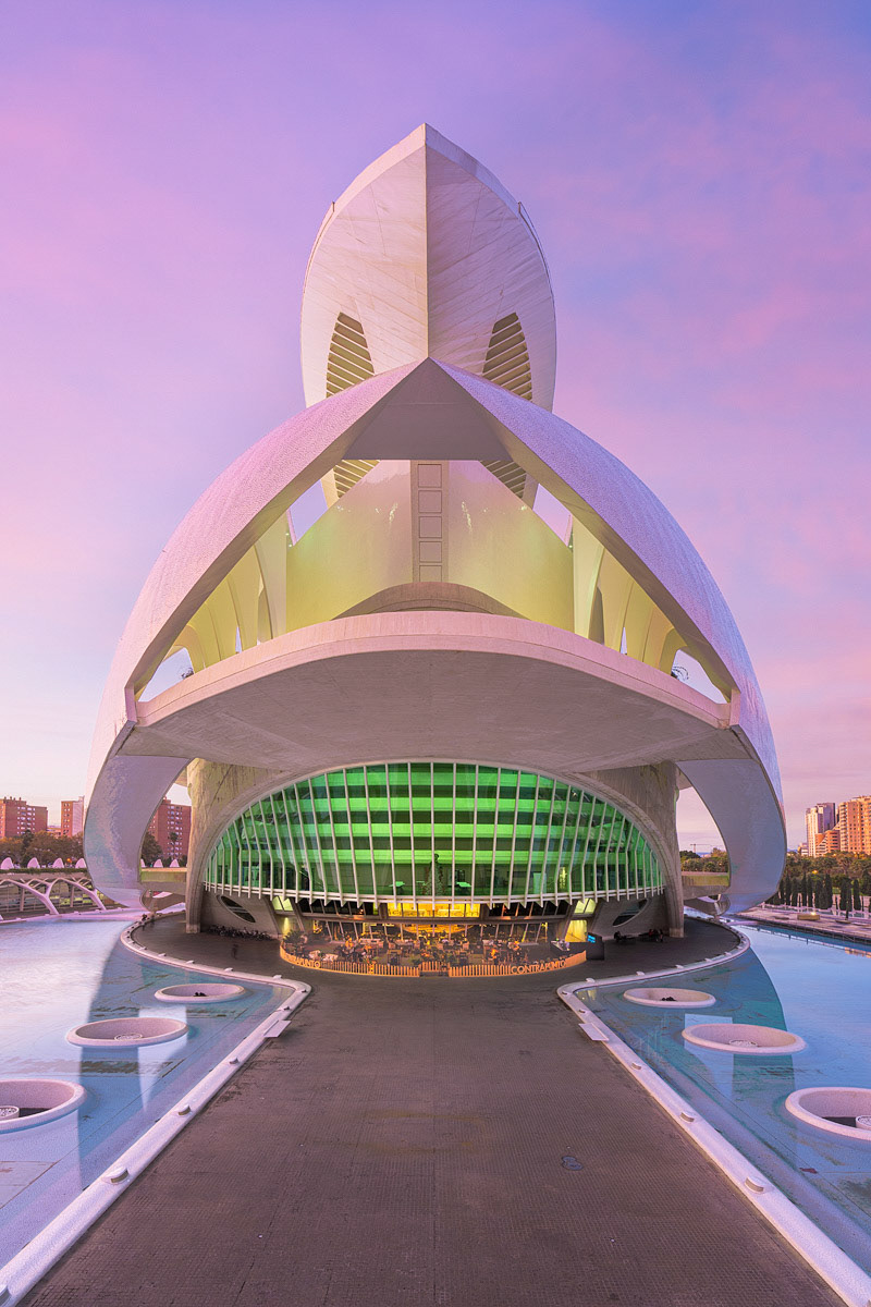Palau de les Arts Reina Sofía #3 - Sunset Glow