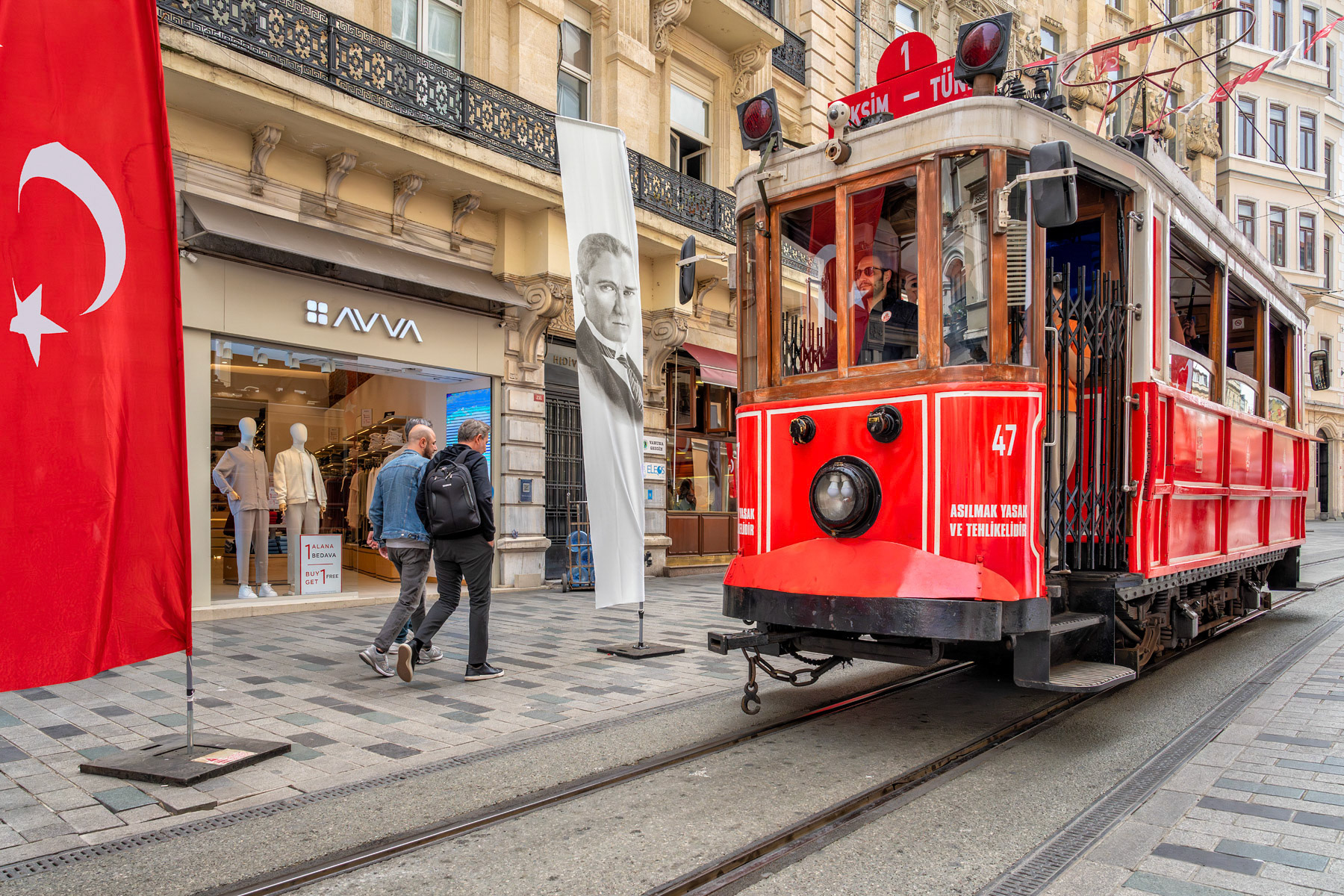 Taksim Tunnel Tram Istanbul