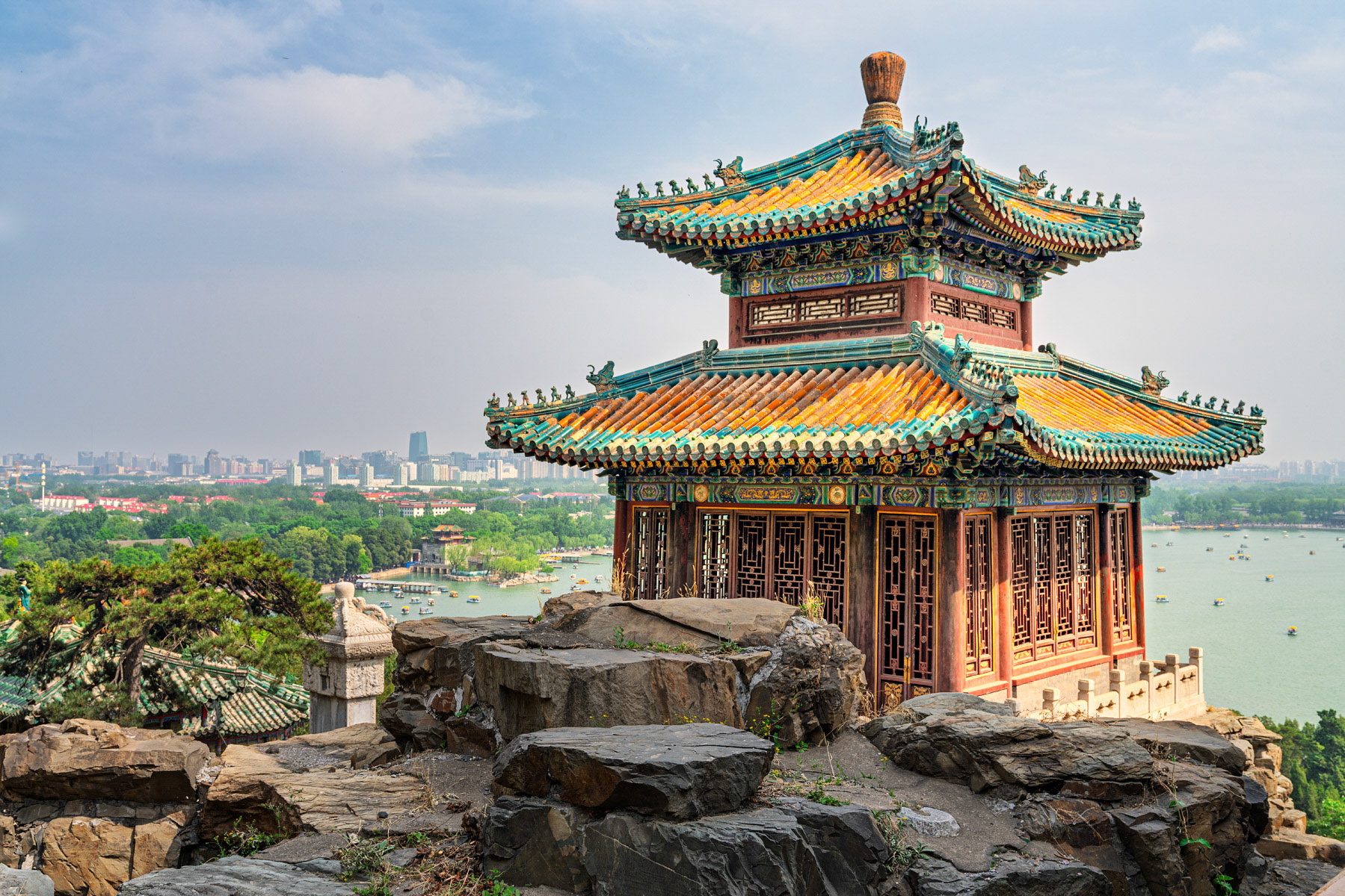 Longevity Hill Pavillion Summer Palace Beijing