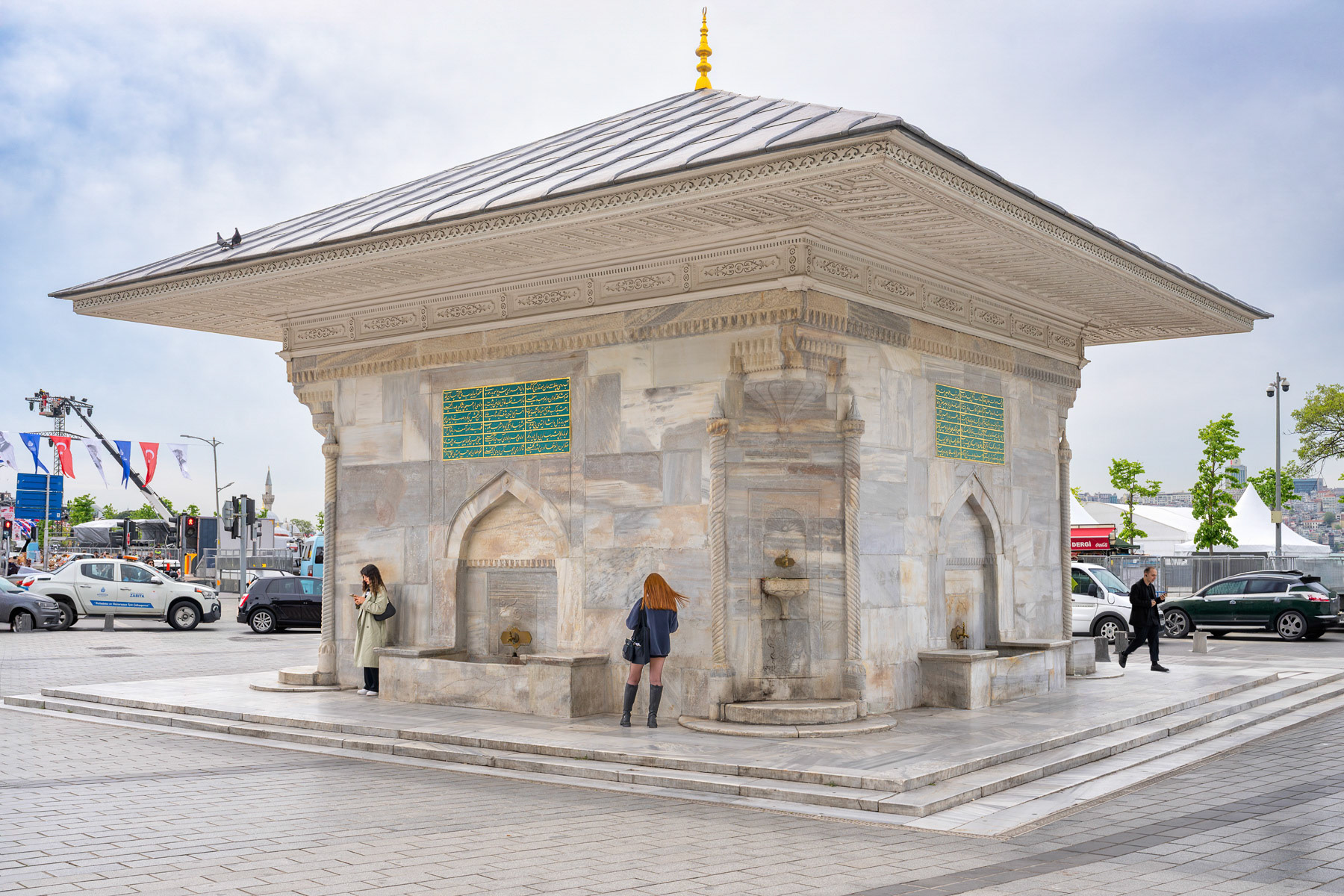 Fountain of Sultan Ahmed III in Üsküdar District of Istanbul