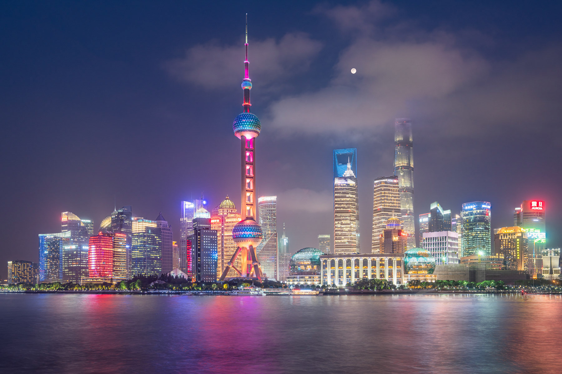 Pudong Across The Huangpu River From The Shanghai Bund #2