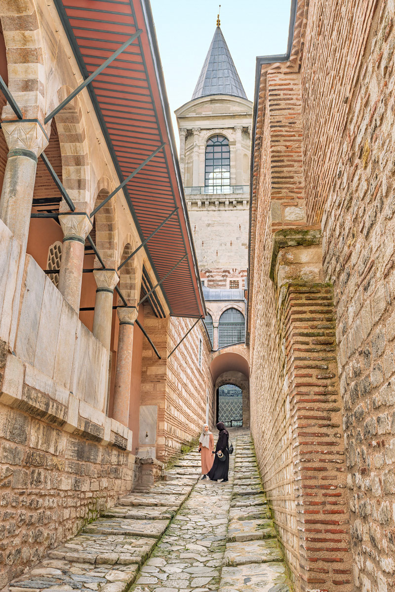 Topkapi Palace Harem Section and Tower of Justice