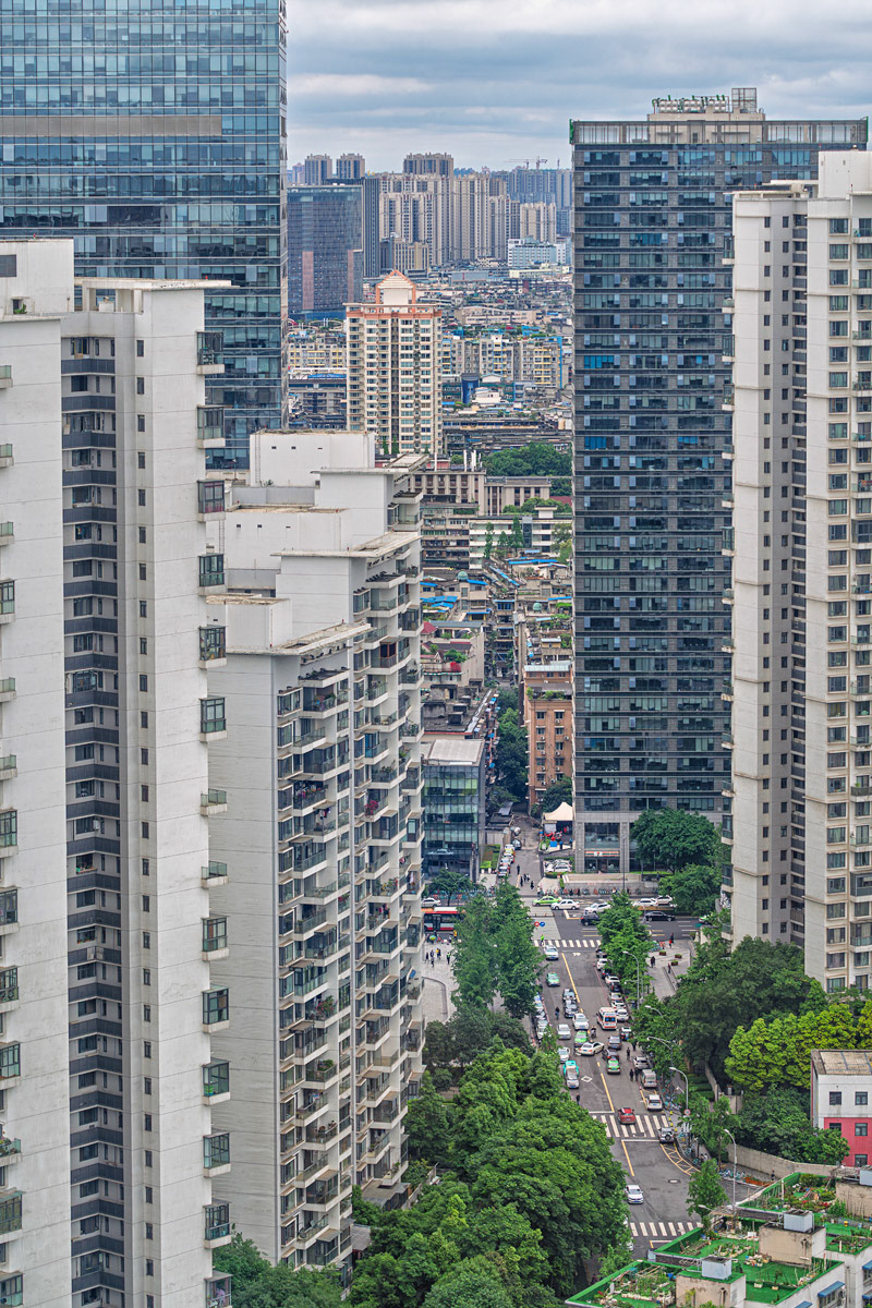 Urban Layers and Textures Chengdu