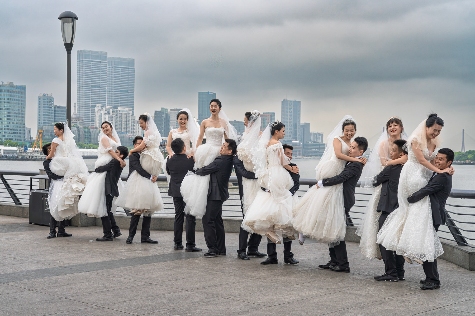 Ten Brides Shanghai Waterfront