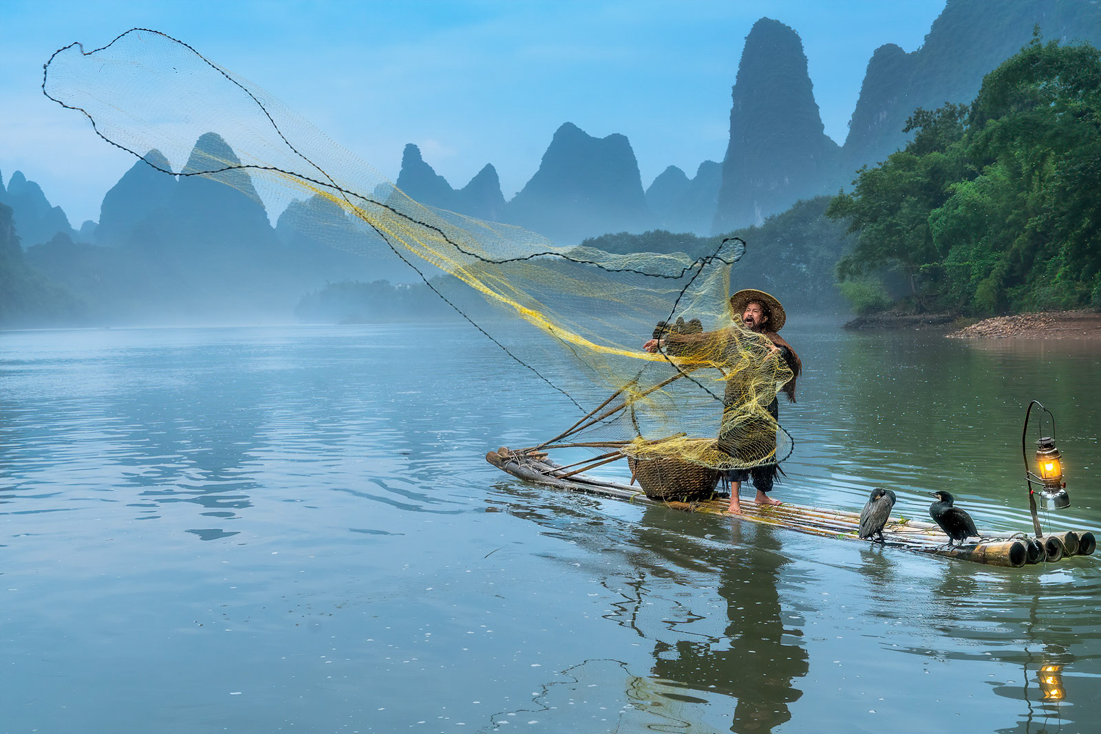 Guilin Fisherman Casting Net #1