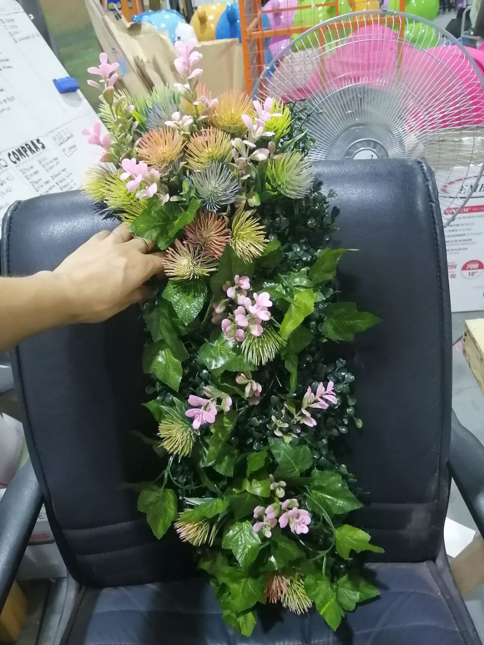 Detalle de un modulo terminado