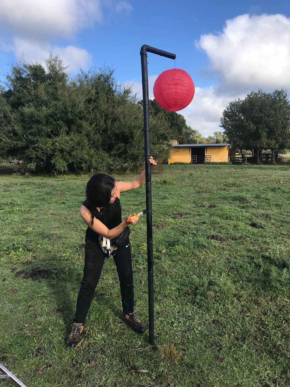Asistencia de Arte en La espada de la Suerte. Chascomus, Provincia de Buenos Aires. 2019