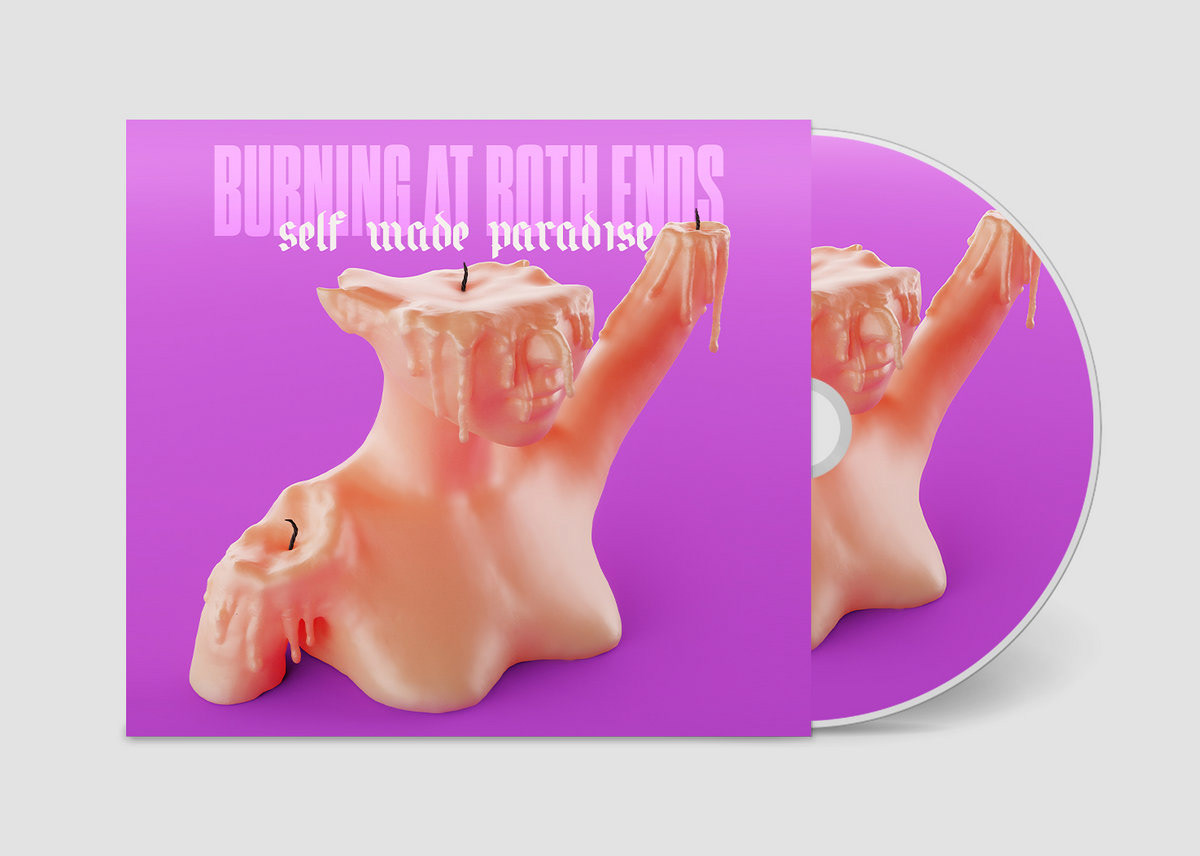 Physical CD packaging mock