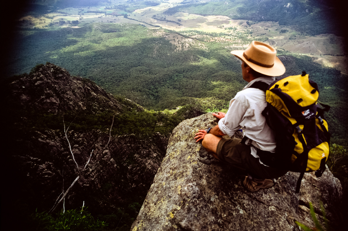 Mt. Barney, Queensland. Hiking the South East Ridge.