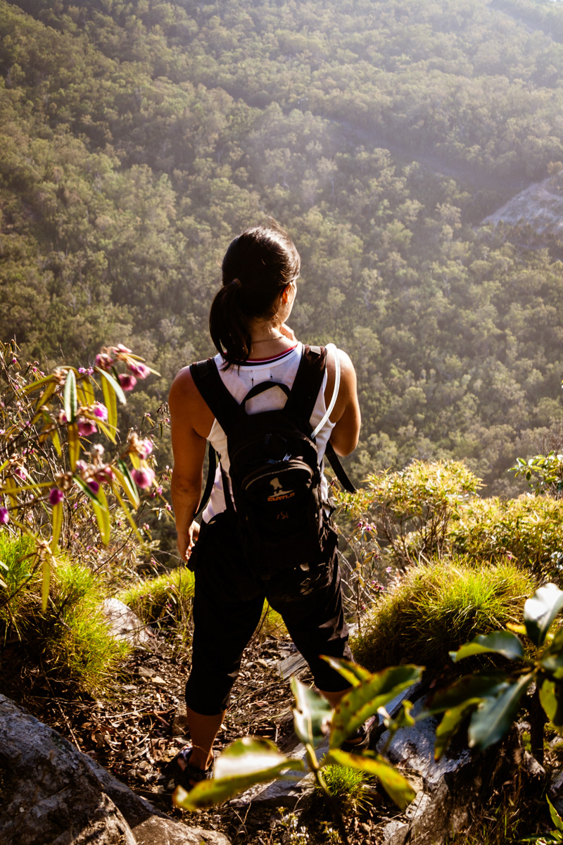 Power pose on Mt. Ngun gun.