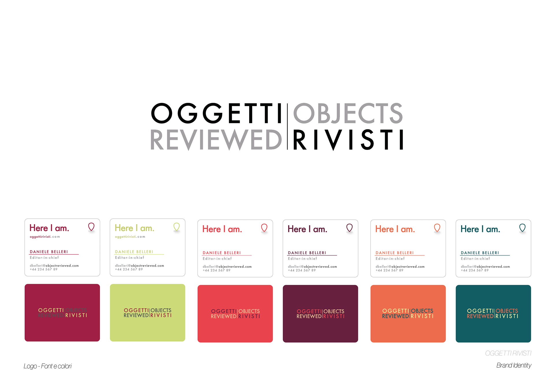 Oggetti Rivisti - Logo and Brand Design