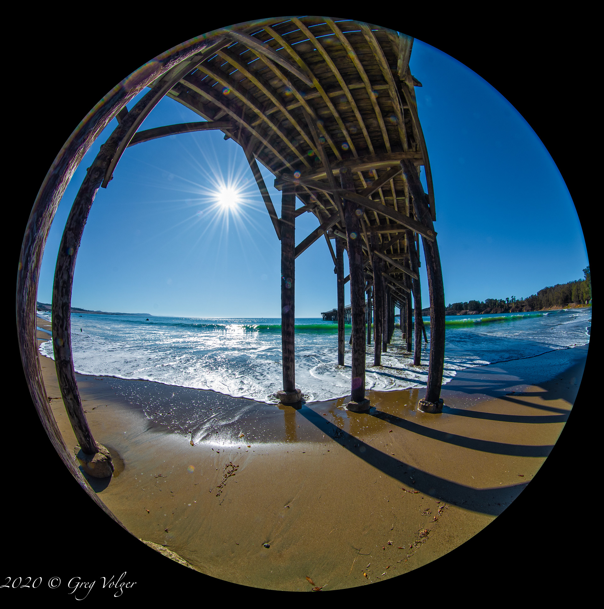 San Simeon pier
