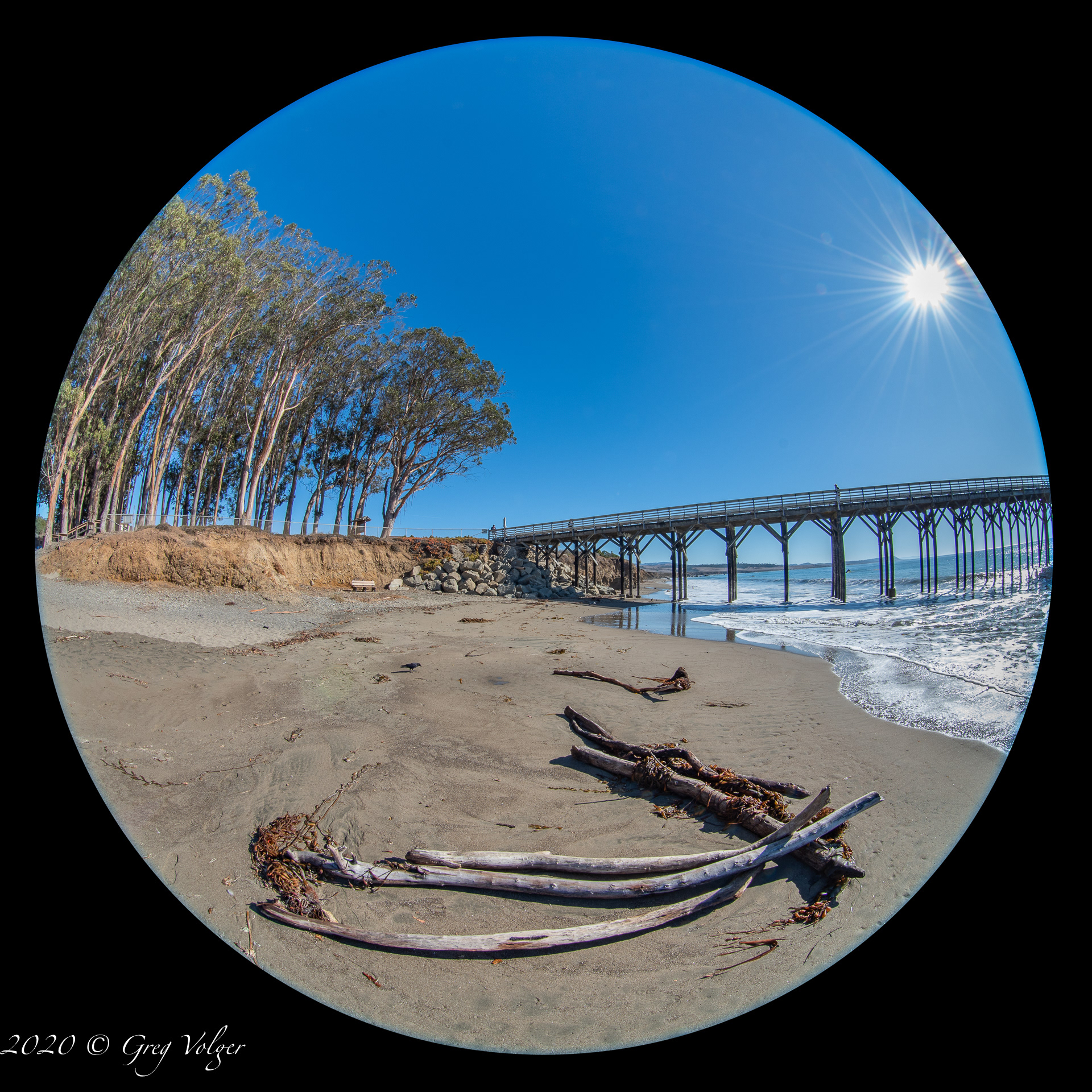 San Simeon pier