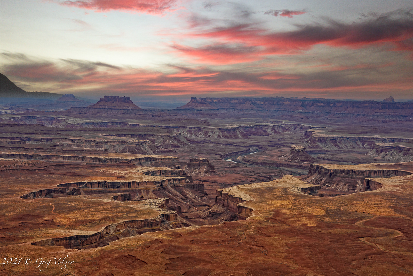 Grand Point View, Canyons National Park, Utah
