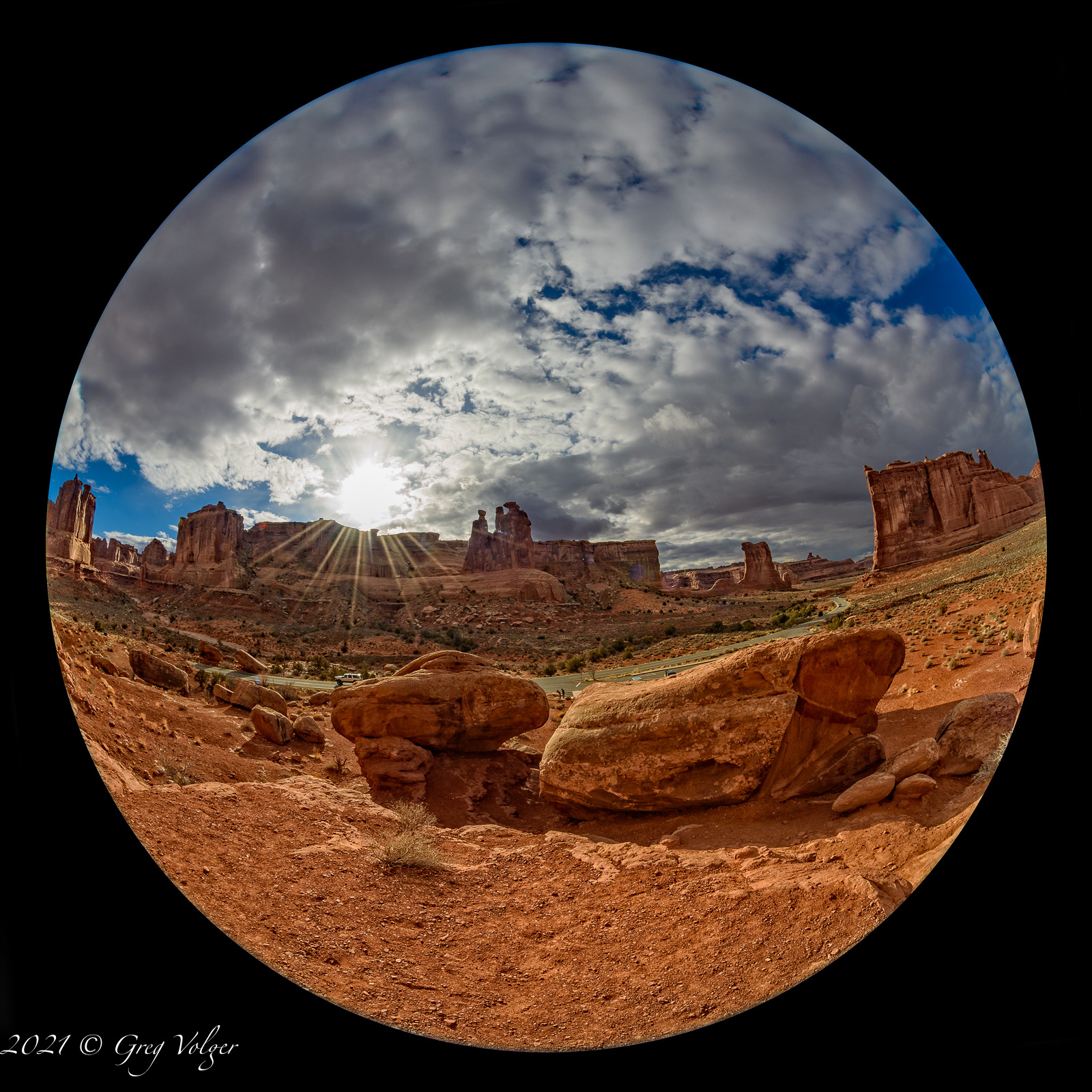 The Organ, Three Gossips & Sheep Rock, Arches National Park, UtaDouble Arch, Arches National Park, Ut