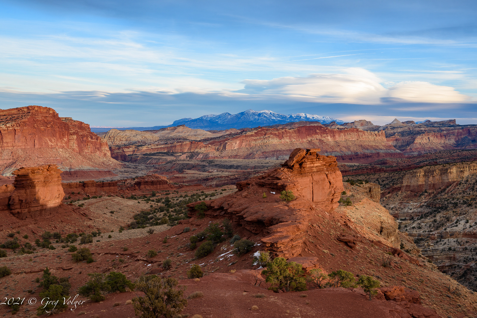 Panorama Point, Capitol Reef National Park, Utah