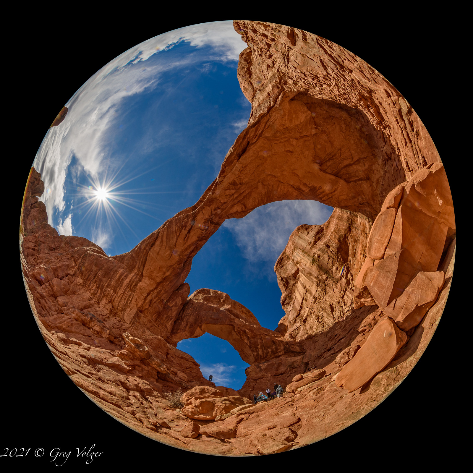 Double Arch, Arches National Park, Utah
