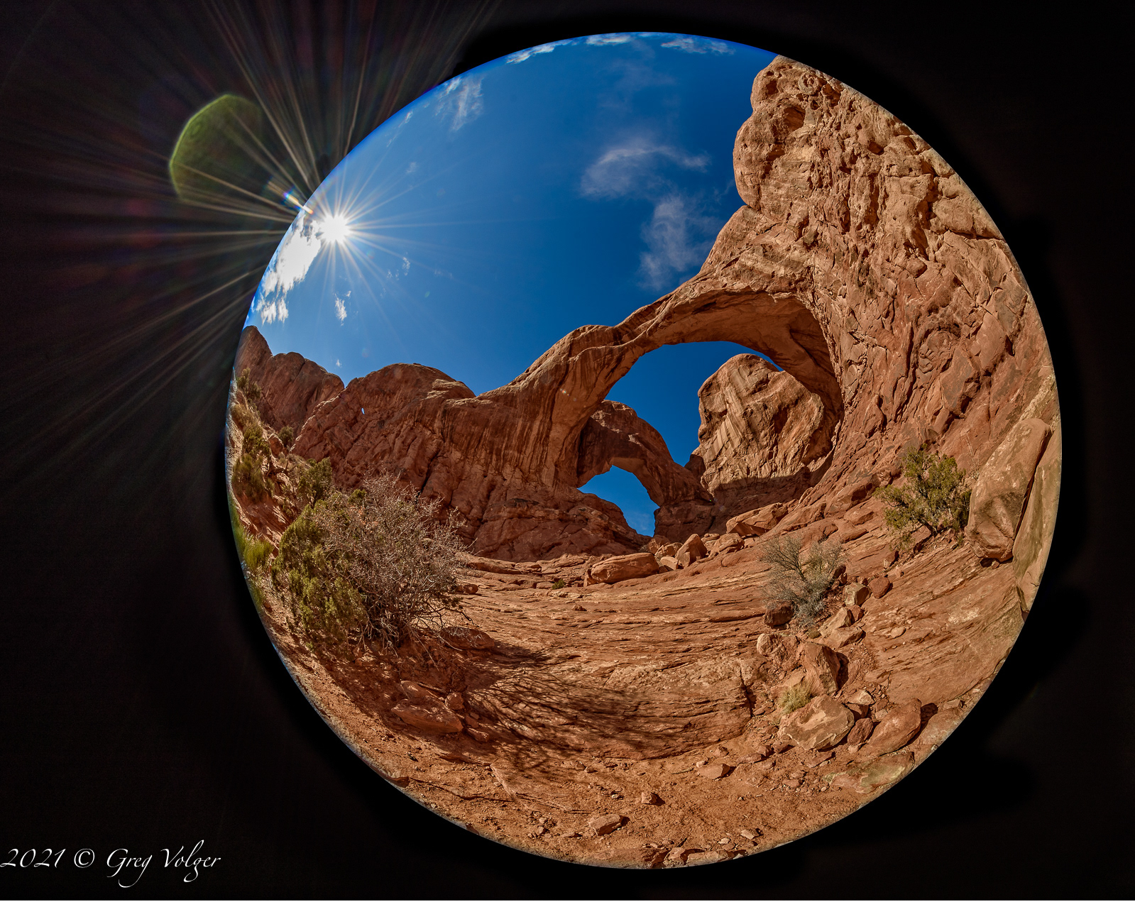 Double Arch, Arches National Park, Utah