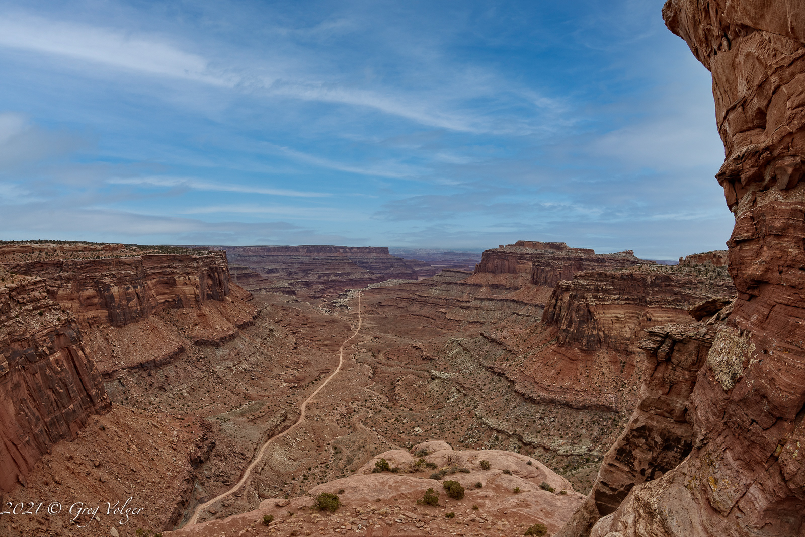 Shafer Canyon Viewpoint, Canyons National Park, Utah