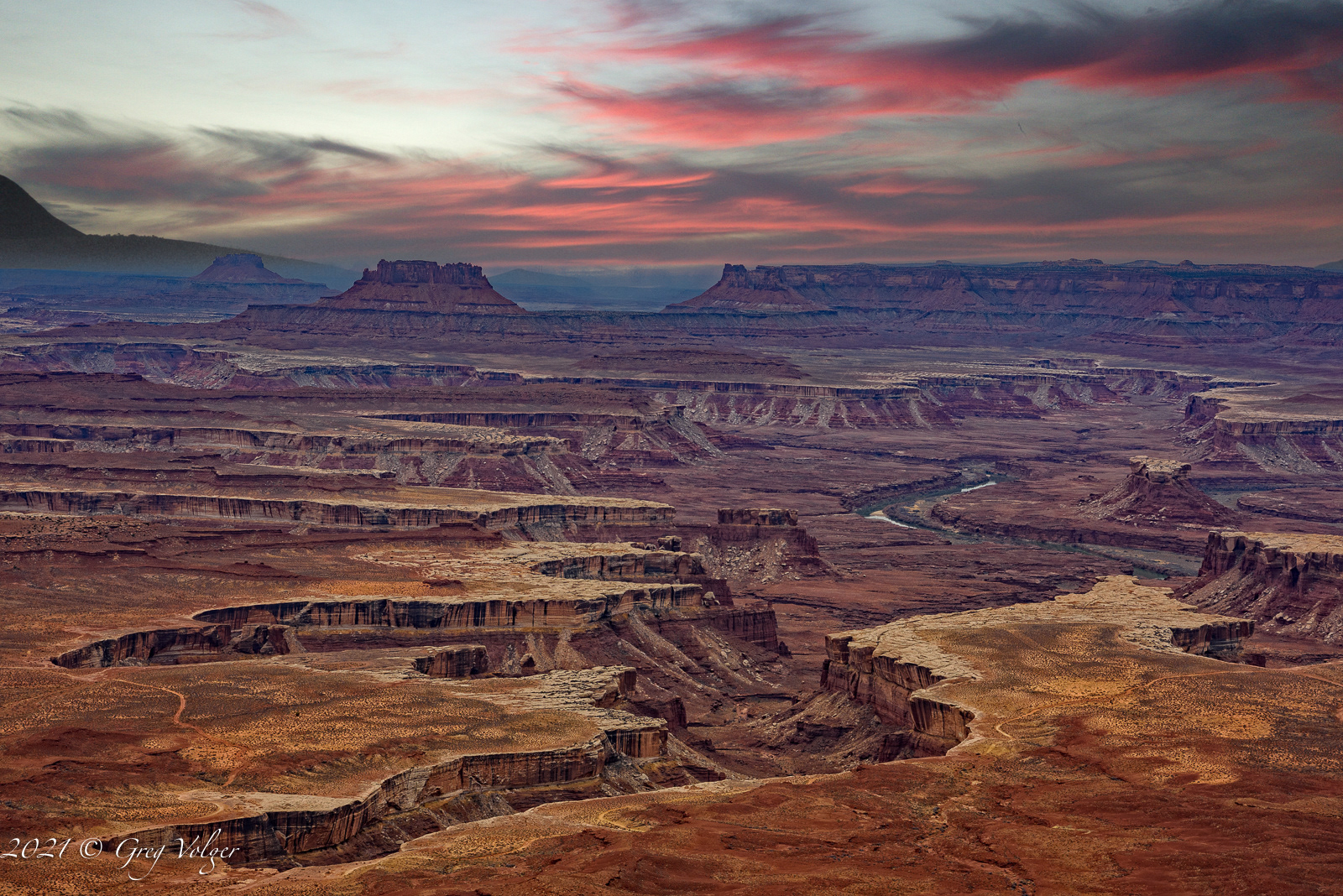 Grand Point View, Canyons National Park, Utah