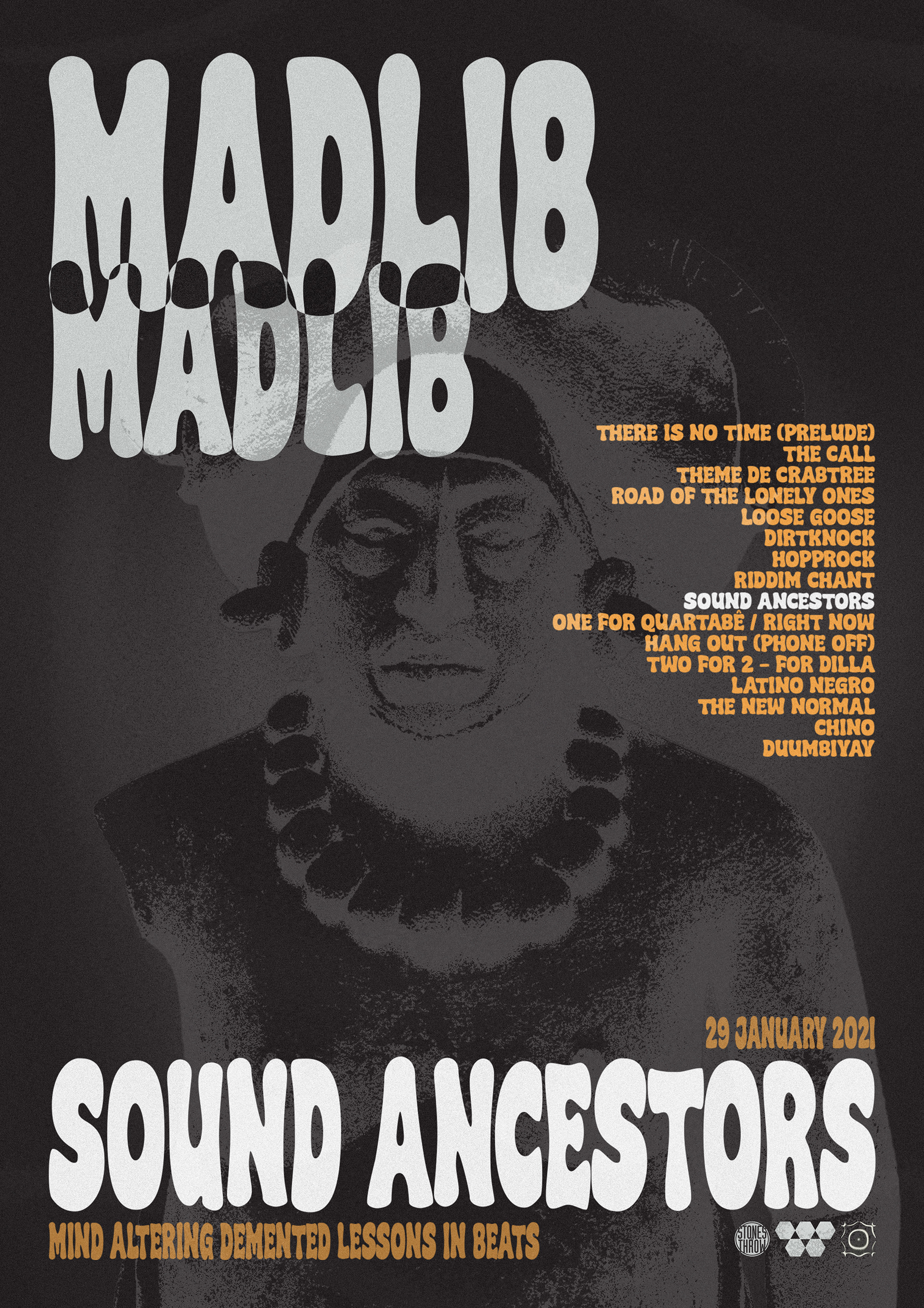 1 / 365 - SOUND ANCESTORS, A MADLIB ALBUM POSTER