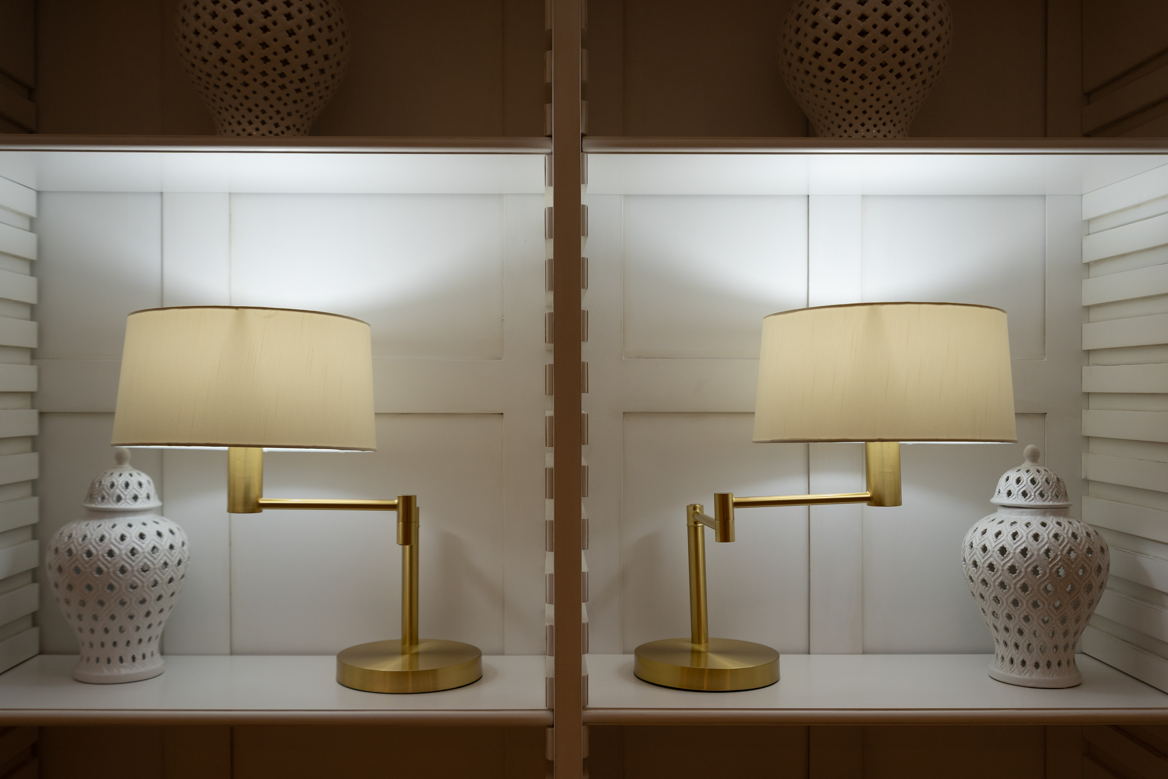 detail shot of a staged home for sale