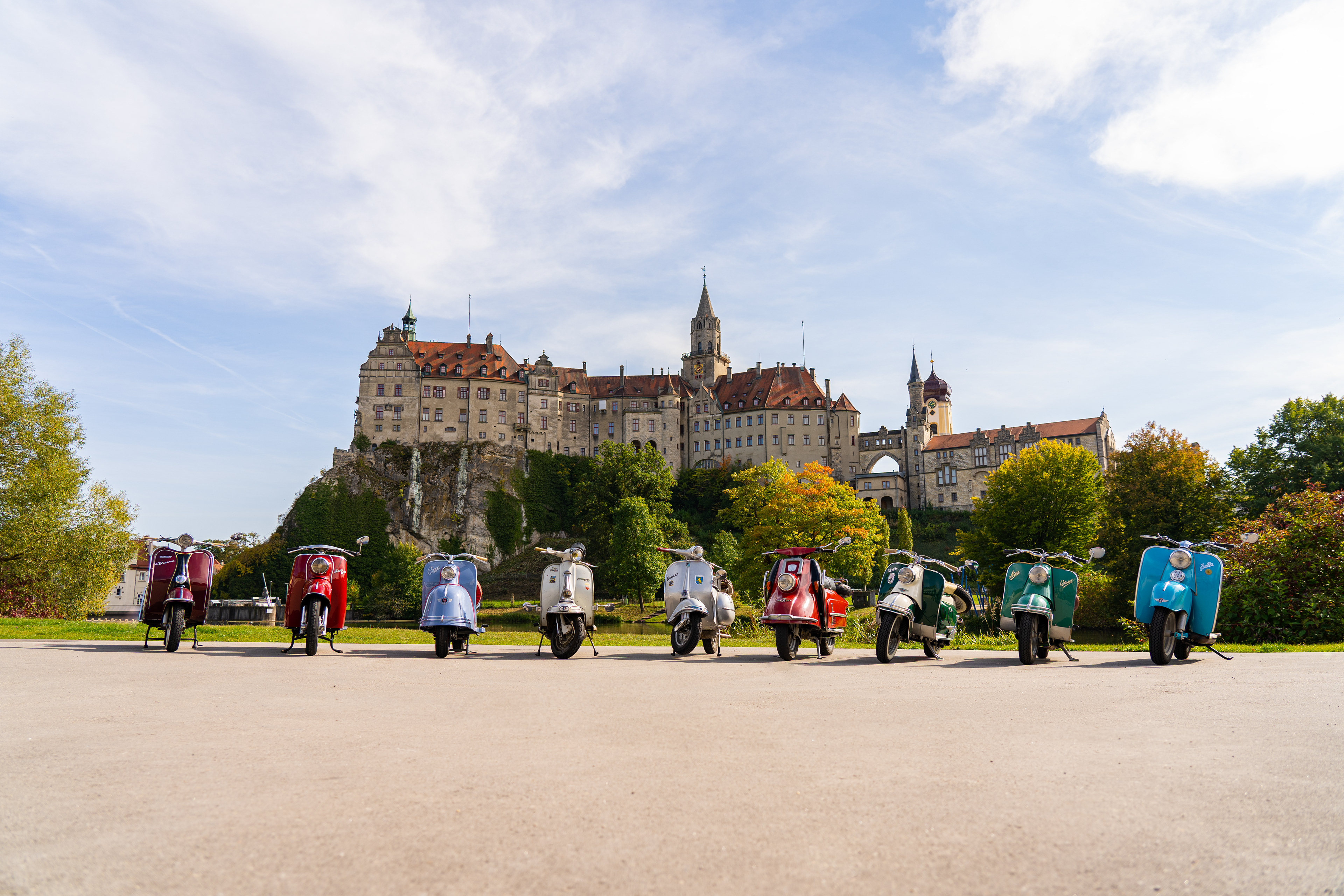Donaubühne und Schloss Sigmaringen