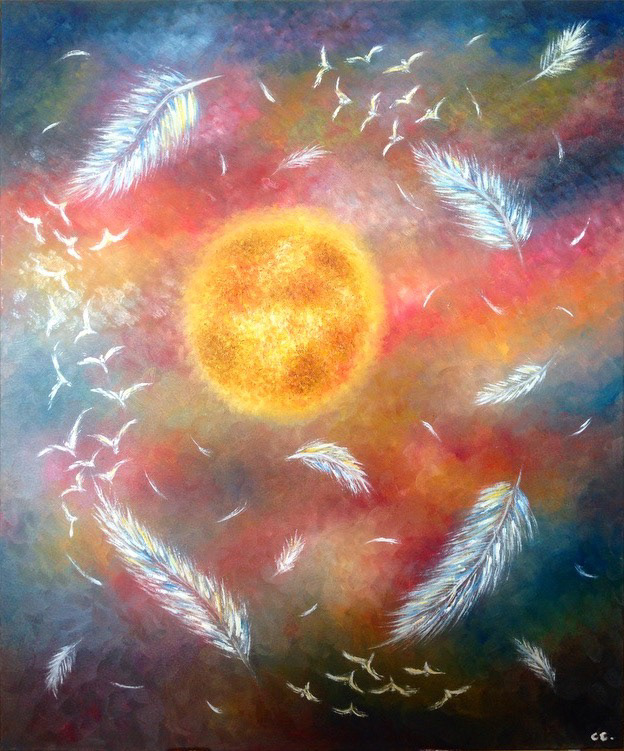 30"x 36" Oil on canvas, Hope