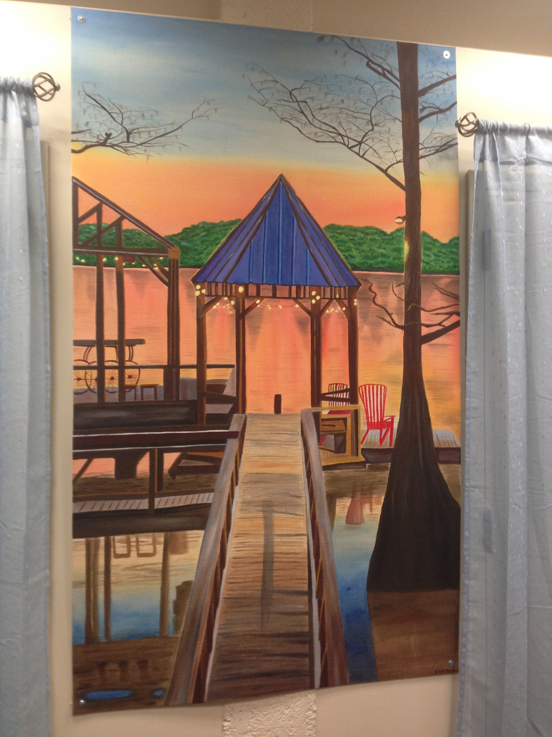 Large Acrylic on canvas, Peace 