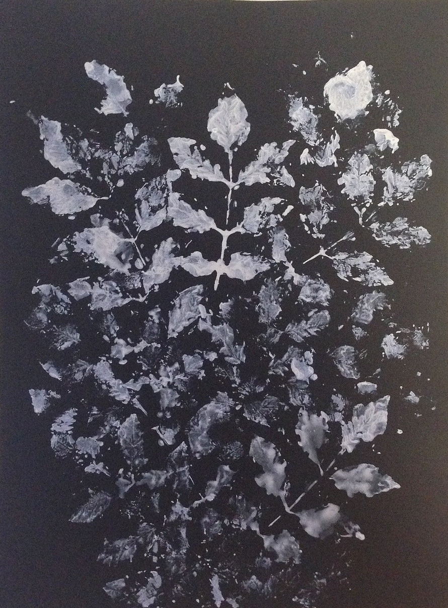 9"x 12" Acrylic on paper, Natural Beauty