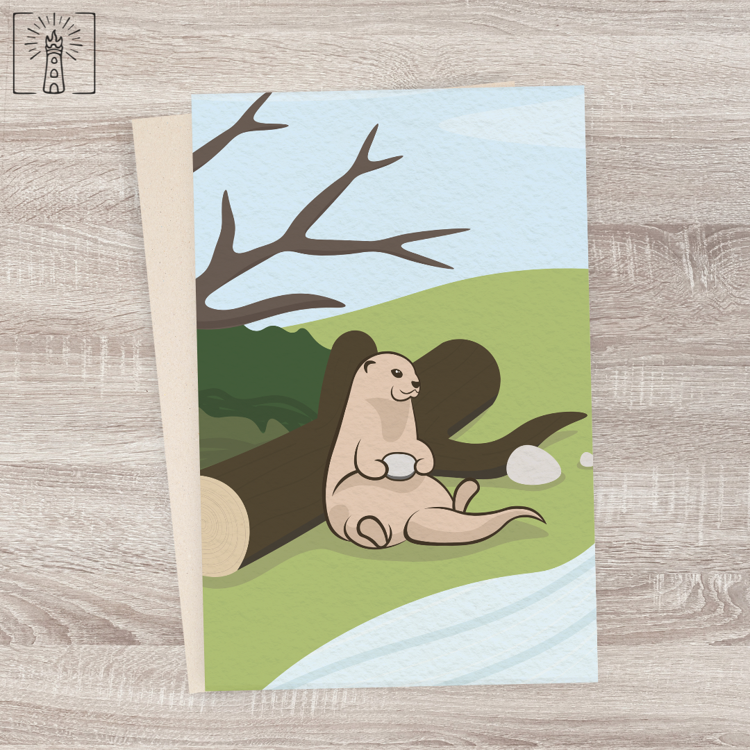 Otter Print Card | OTPC001