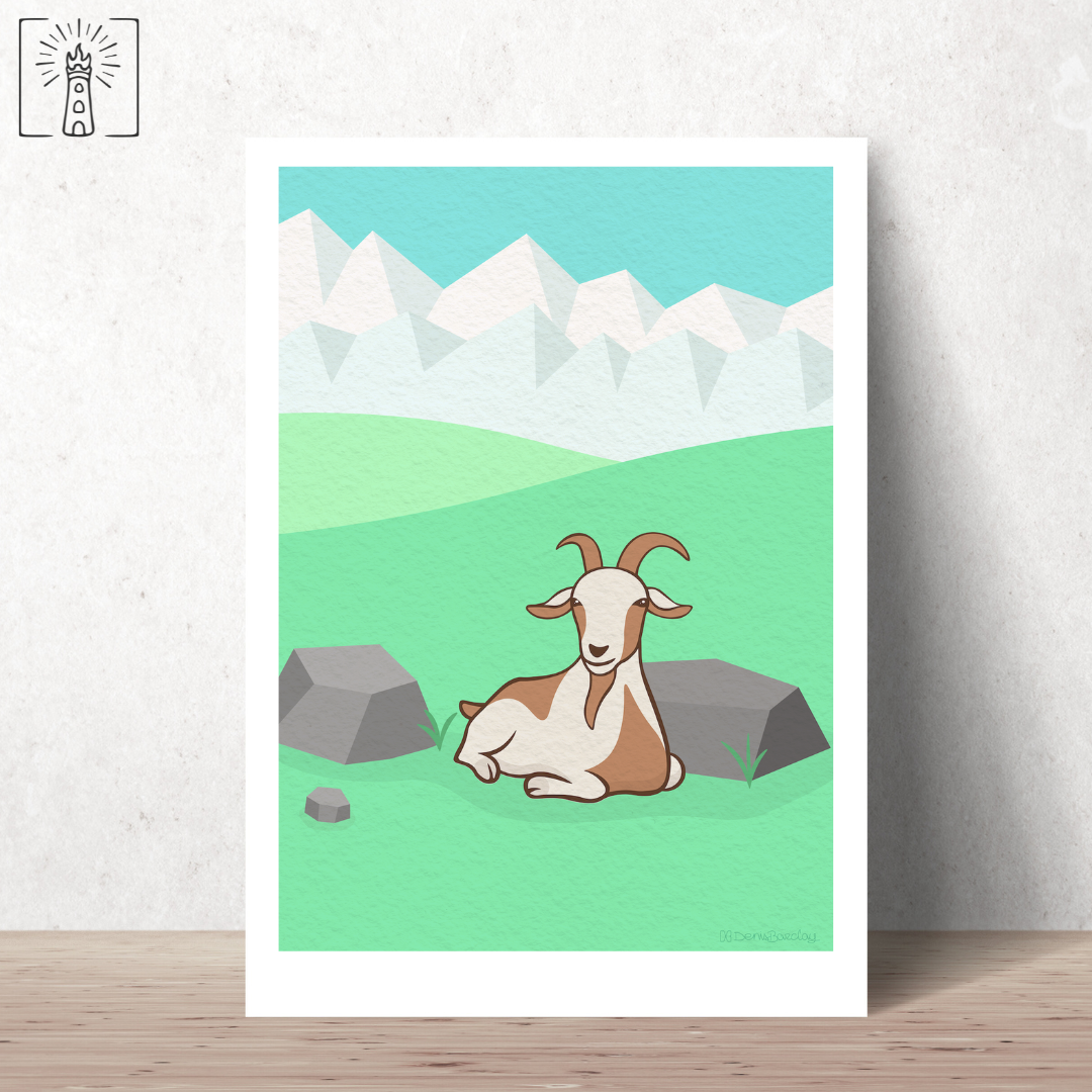 Goat Print | GOPR001