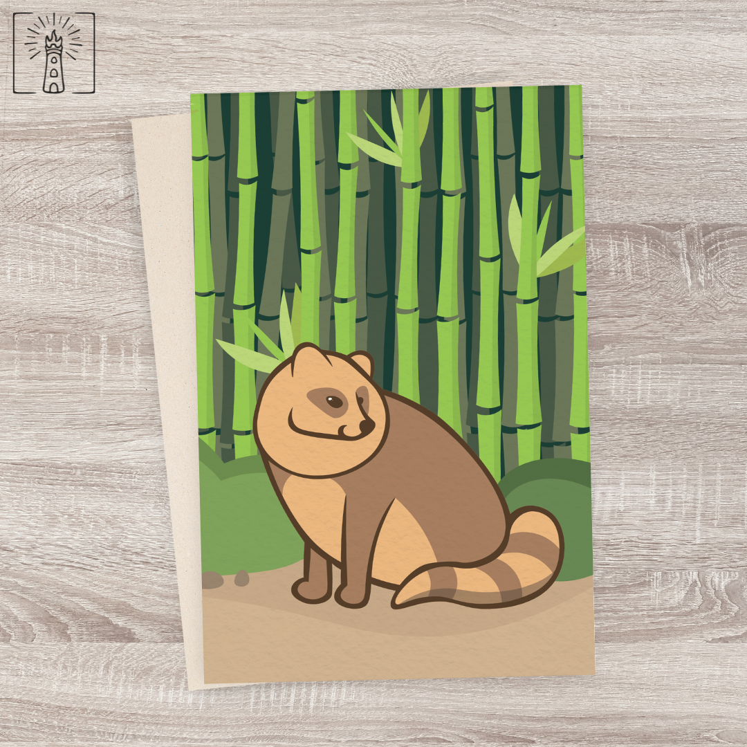 Tanuki Print Card | TAPC001
