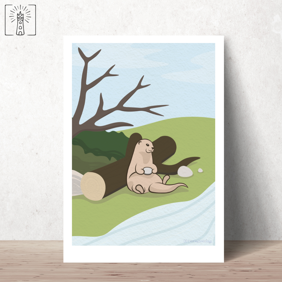 Otter Print (A5) | OTPR001