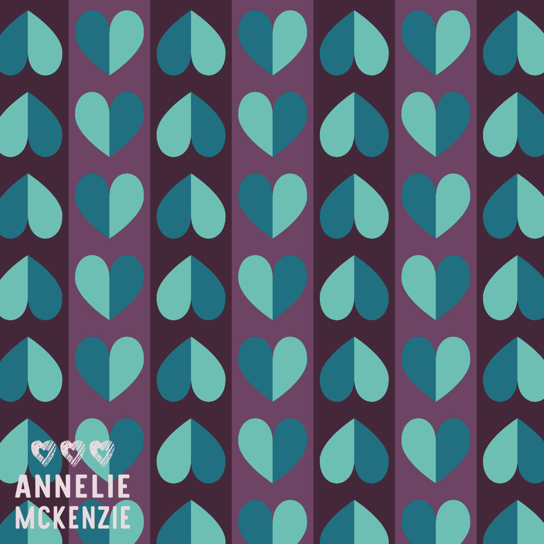 #086 Geo Hearts