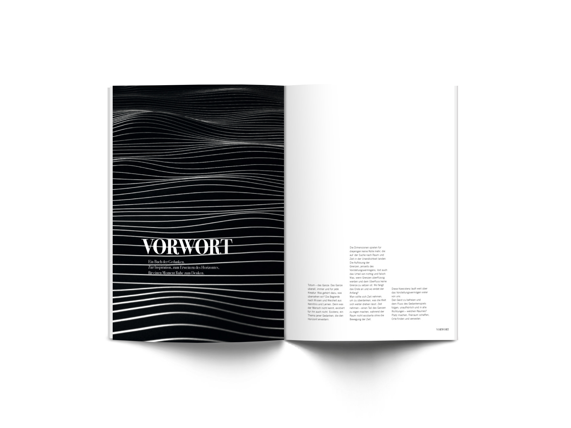 TOTUM: Editorial Design. Magazine about existence.
