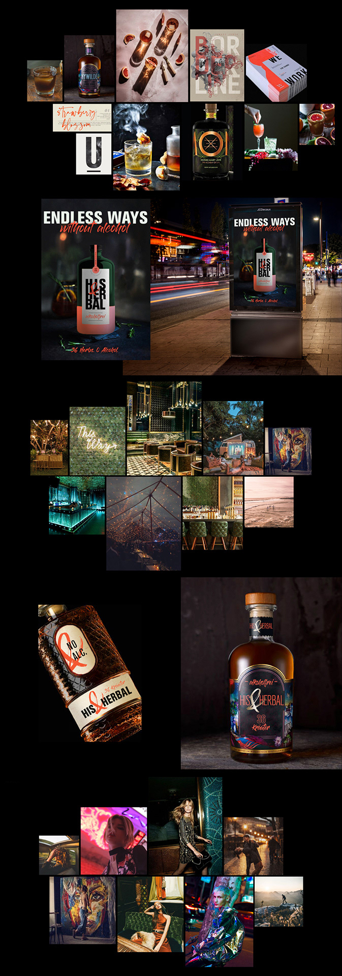 Jägermeister alkoholfrei: Corporate Moodboard