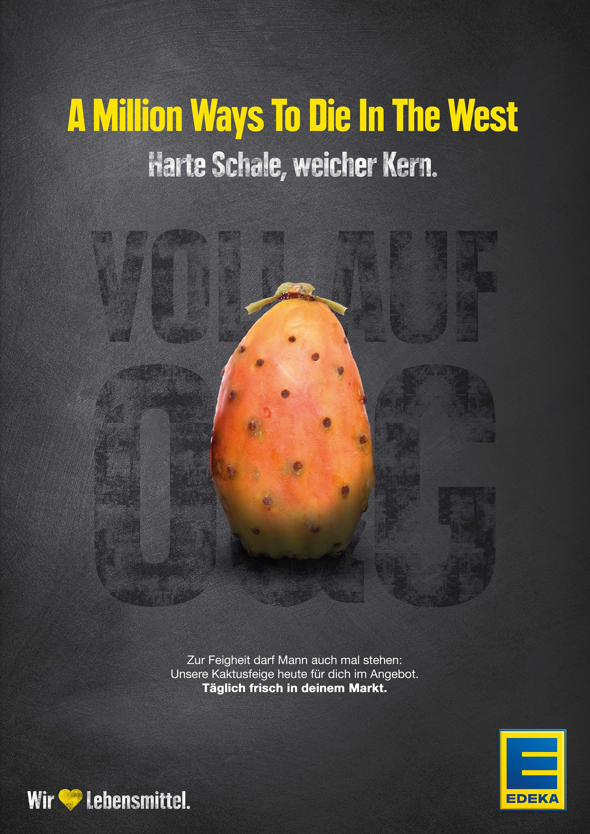 EDEKA: Daily Twist about how fresh "Obst & Gemüse" is featuring Google Trends