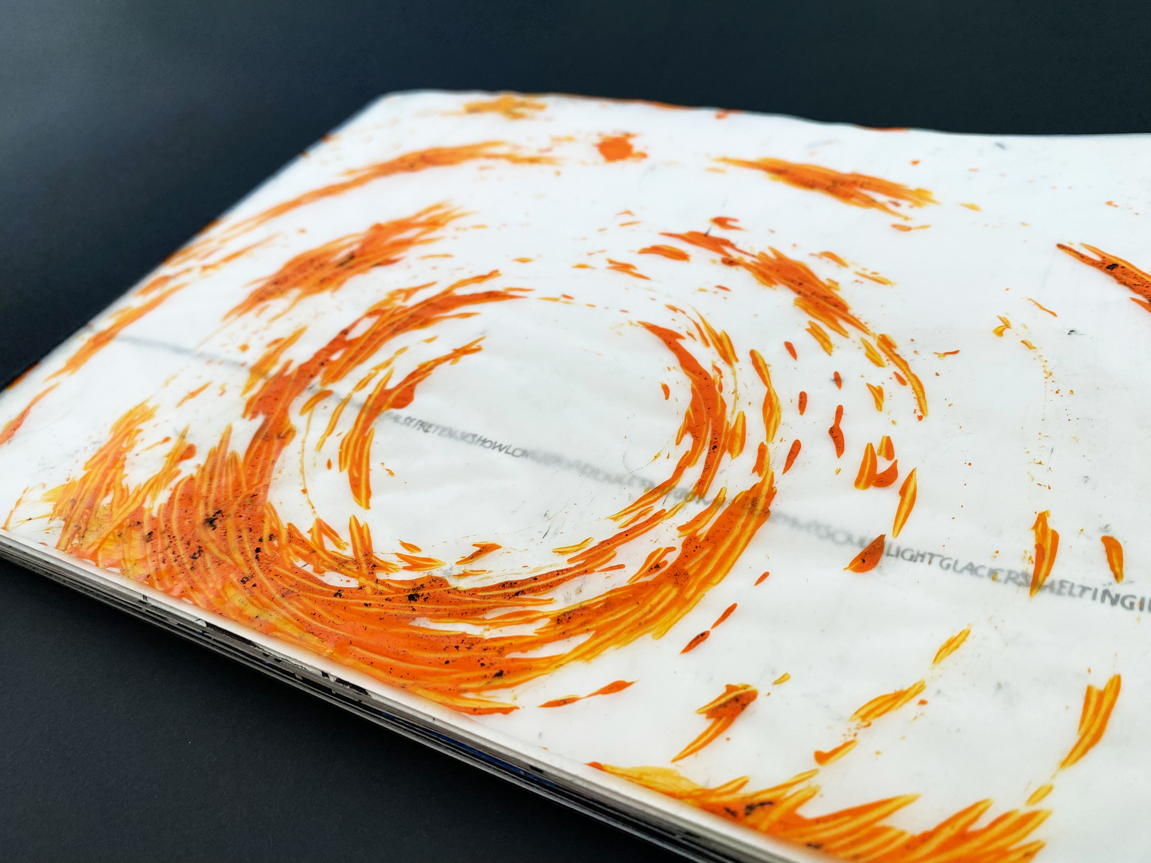 MUSE: Calligraphy book about their song "Supermassive Black Hole"