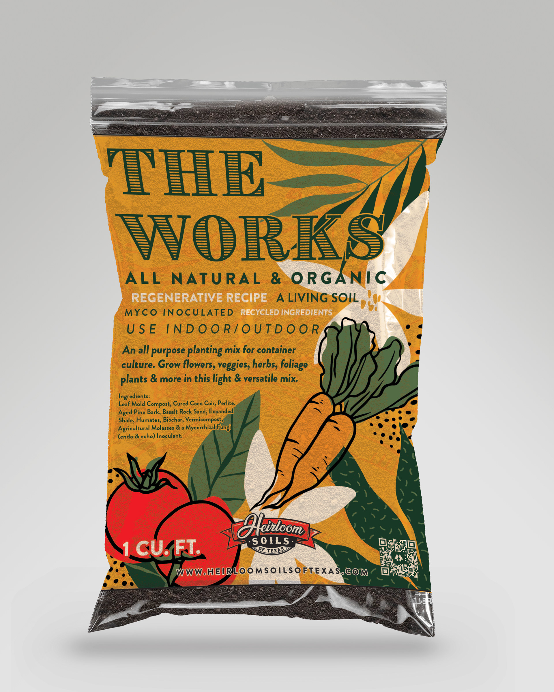 Heirloom Soils Design Option - Mock Up Only