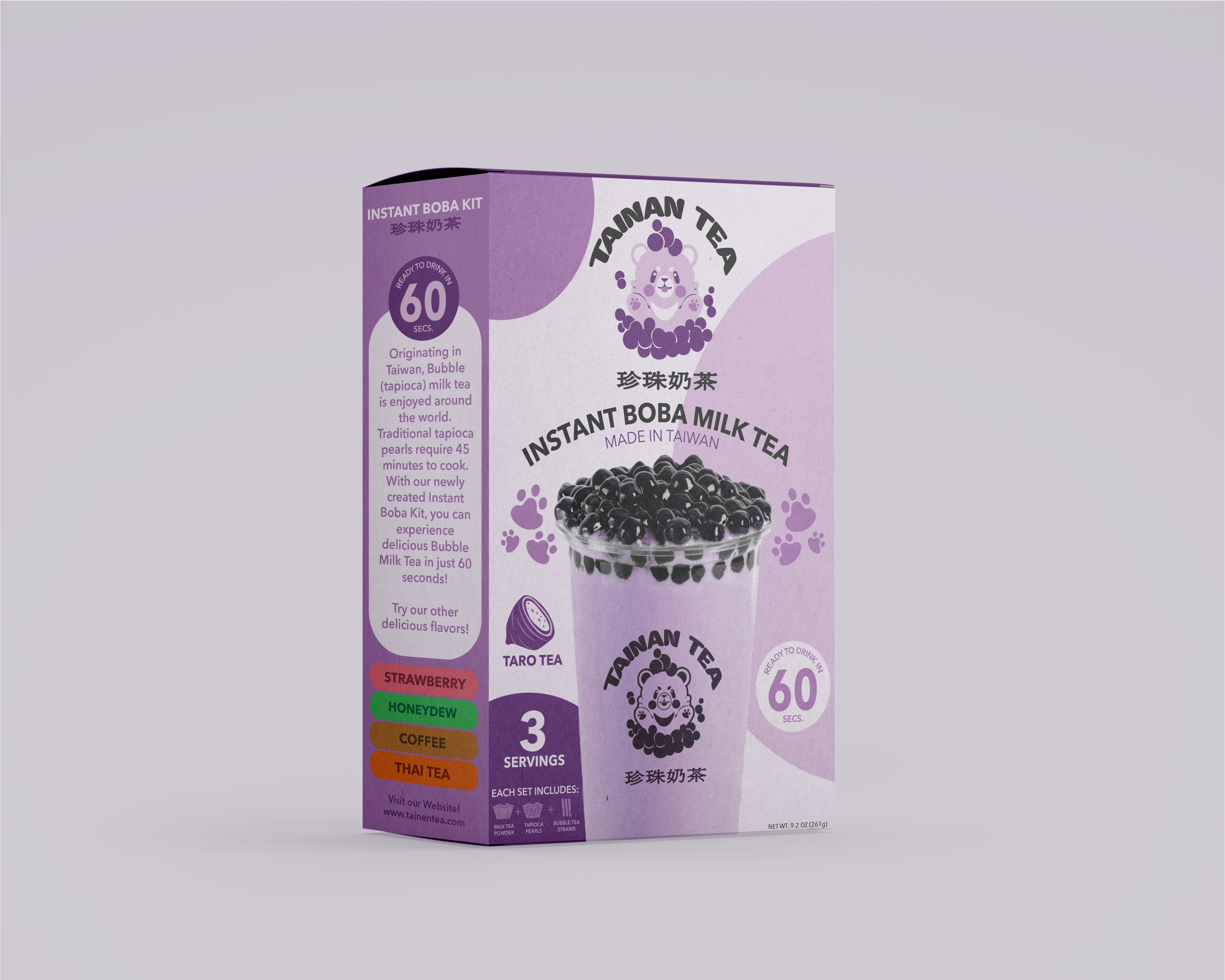 Taro Box Mockup