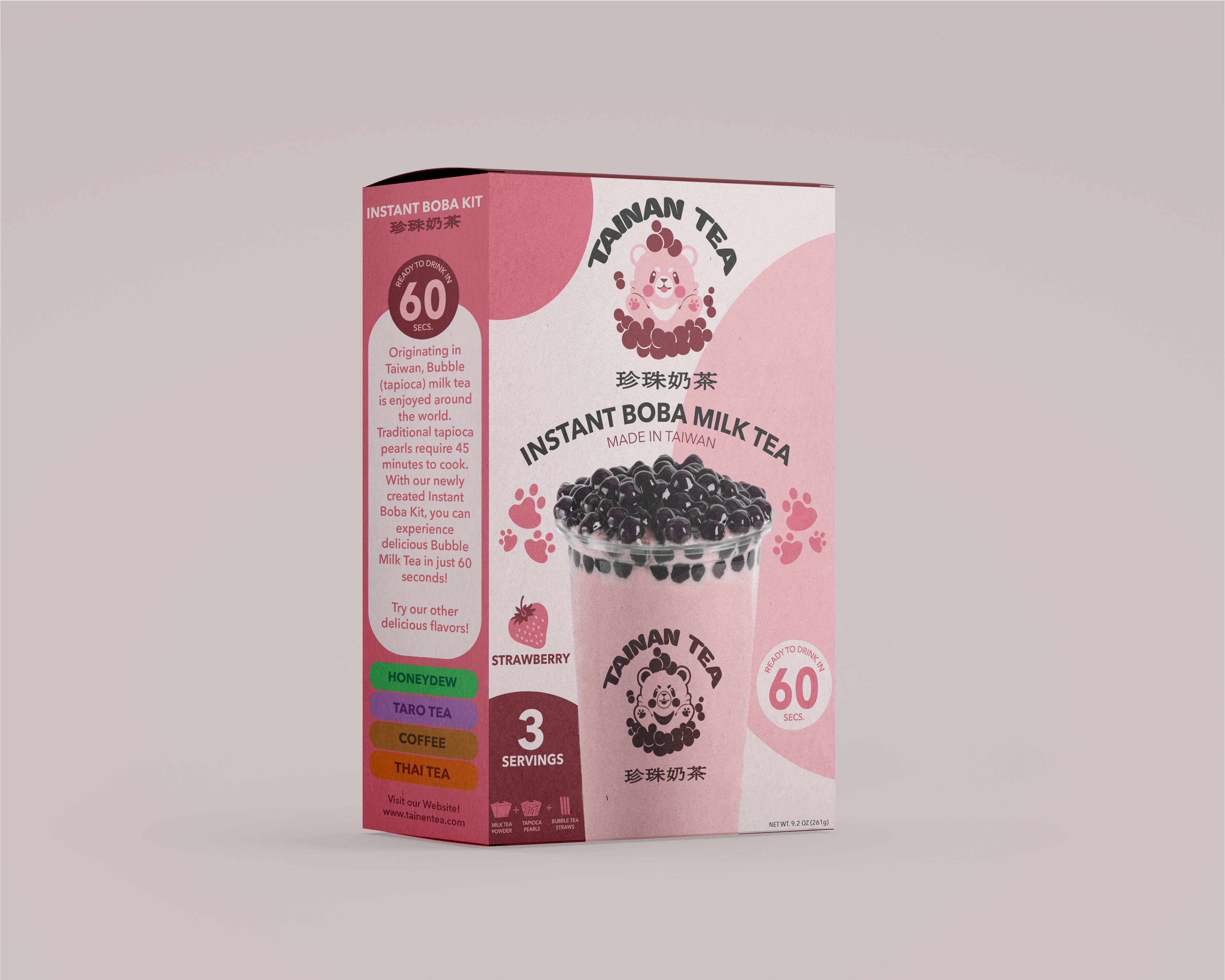 Strawberry Box Mockup