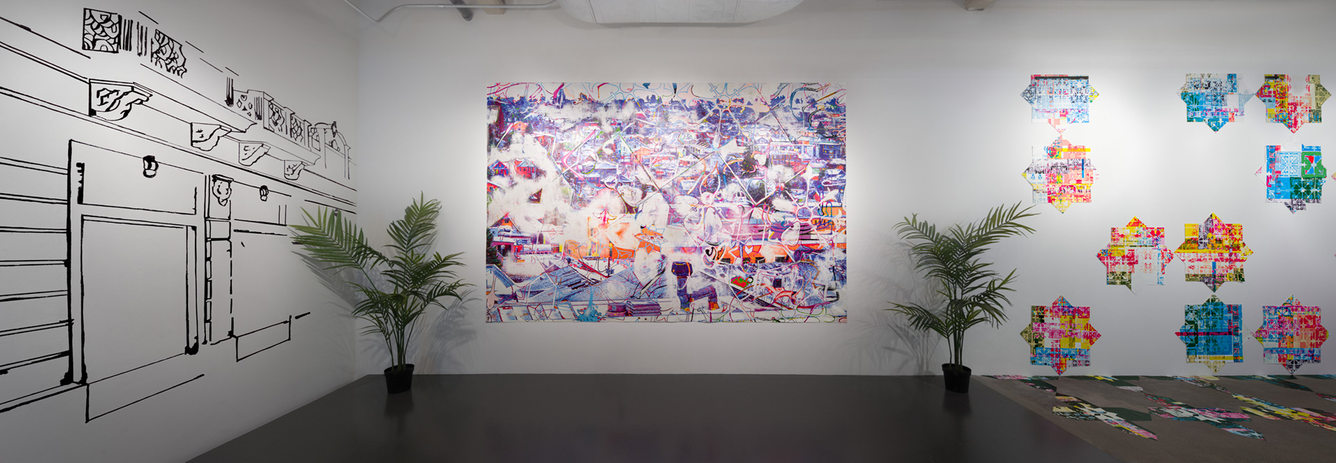 pan con timba installation view, 2022