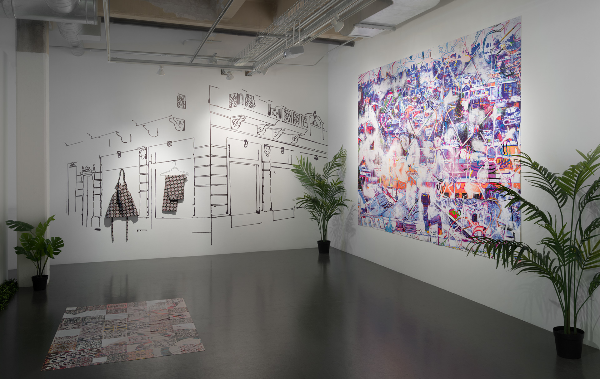 pan con timba installation view, 2022