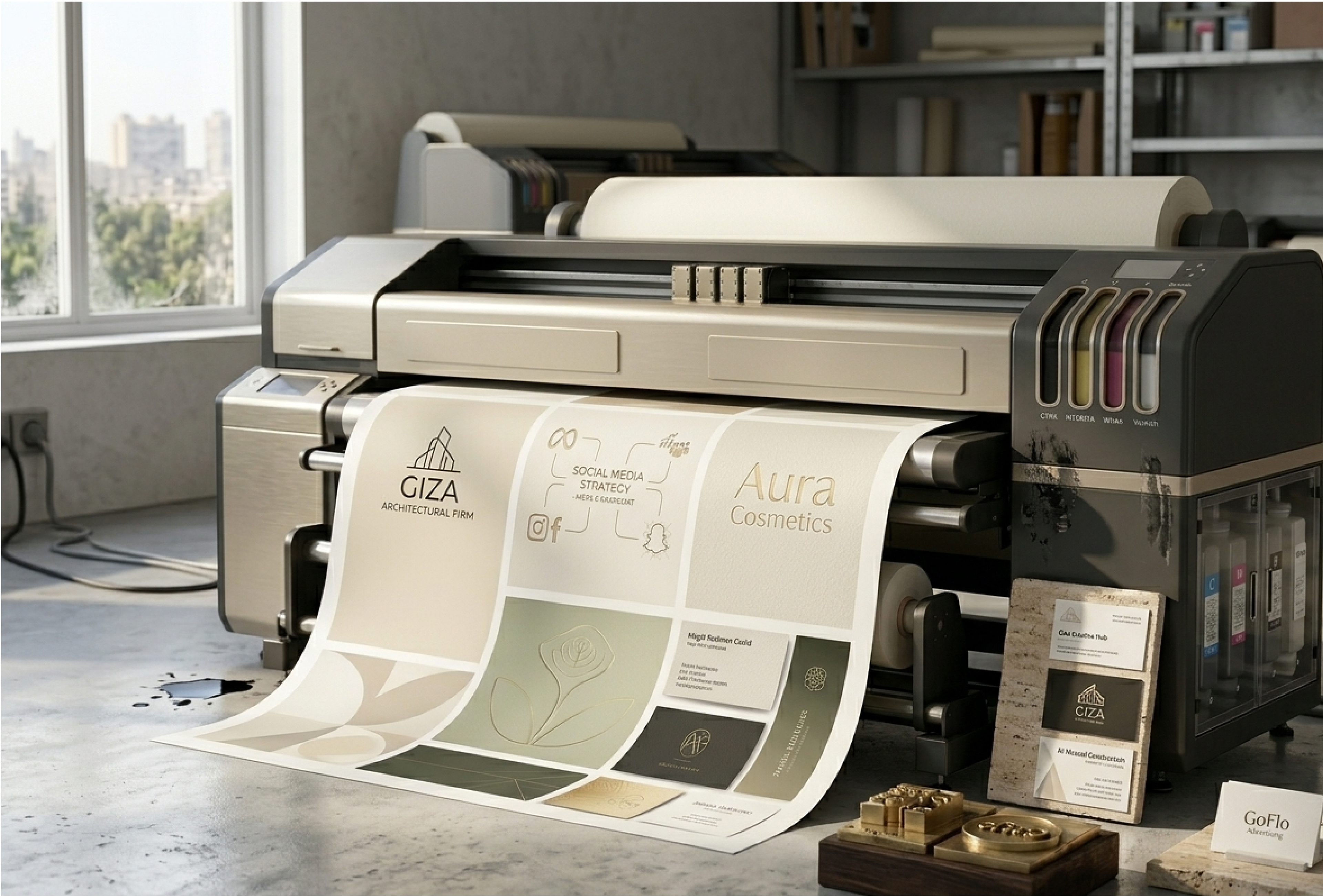 High quality printing for banners, business cards, brochures and more.