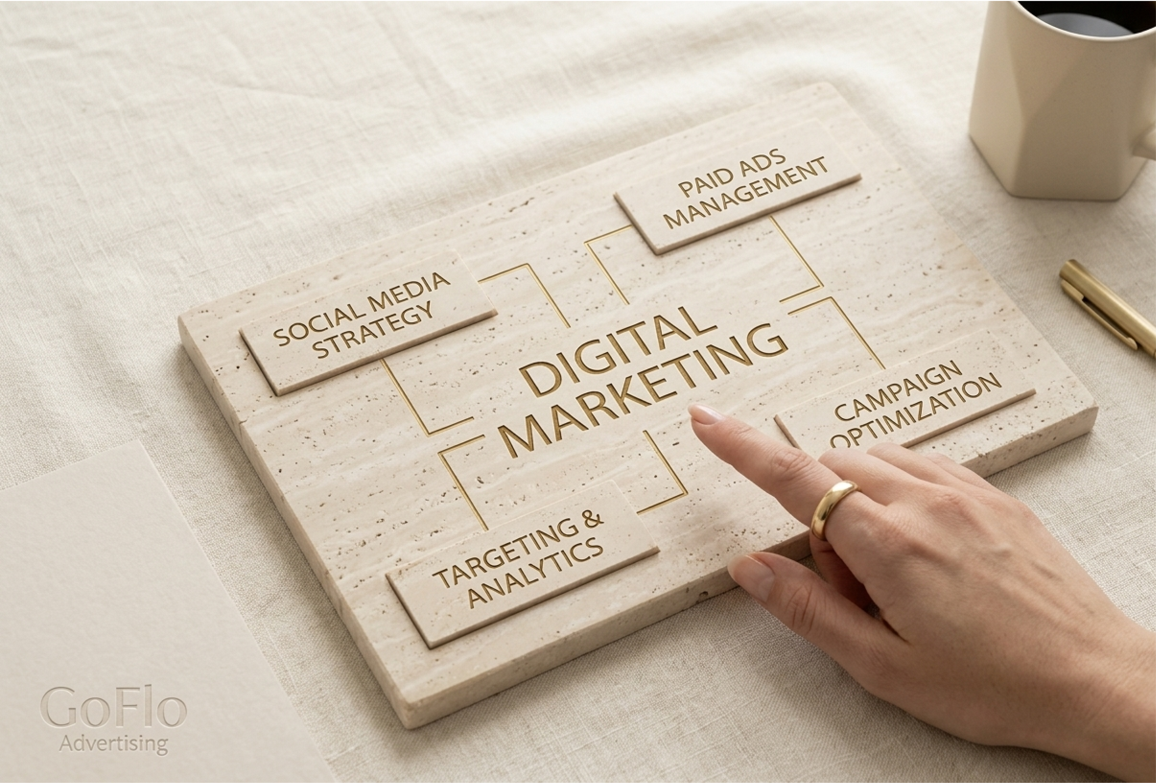 Social media management and paid ads campaigns to grow your business online.