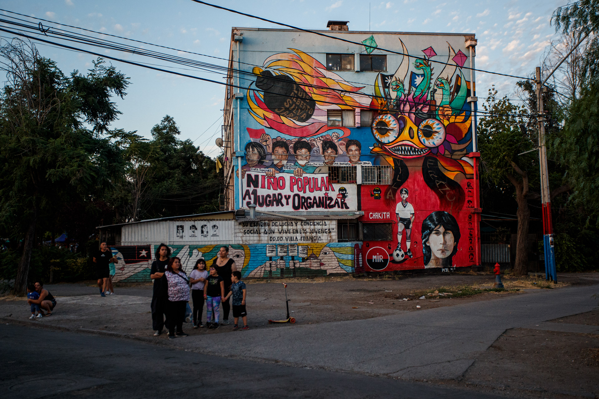 23 de diciembre 2023 / SANTIAGO Aniversario de Villa Francia, comuna de Estación Central.